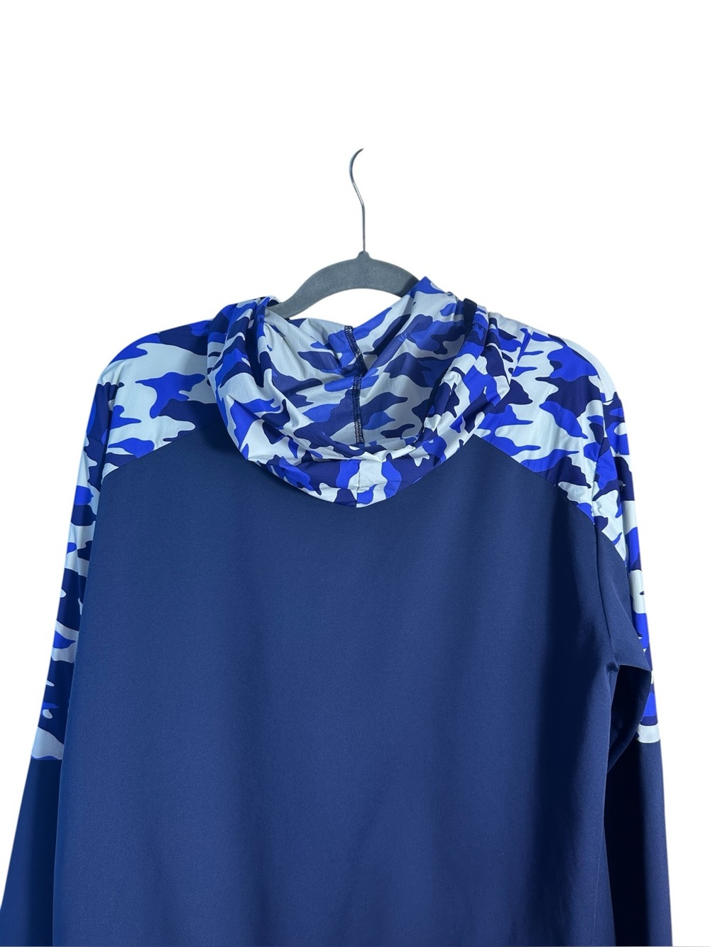 Greyson Navy and Light Blue Camo Athletic Hoodie - Picture 5 of 11